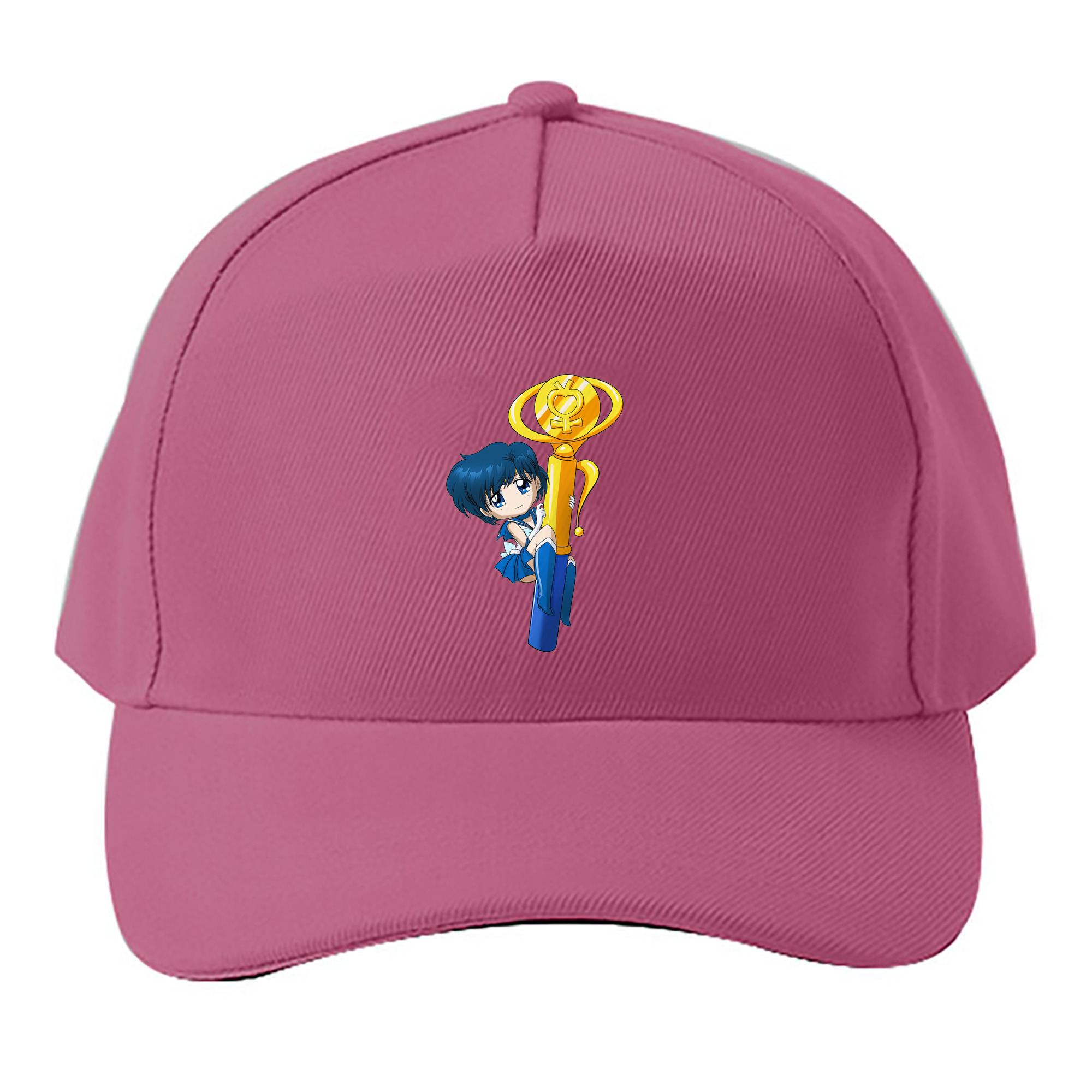 （画像用） 美少女戦士セーラームーン 水野 亜美 みずの あみ Sailor Moon Mizuno Ami ベースボールキャップ 綿100％ 男女兼用 帽子 スポーツ
